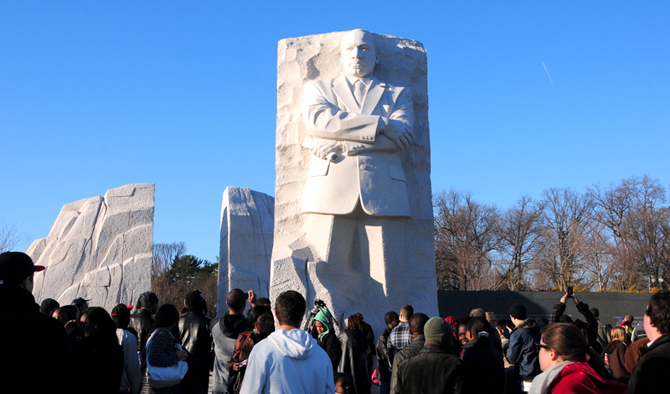 Dr. Martin Luther King Jr.'s Memorial Sculpture in Washington DC, by a Chinese Sculptor